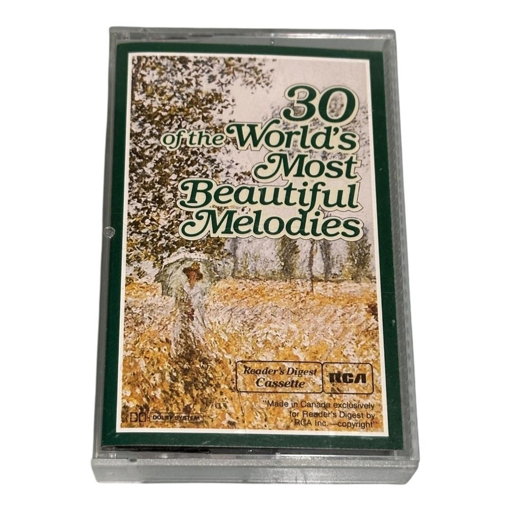 30 Of The World's Most Beautiful Melodies Cassette Reader's Digest RCA 1987